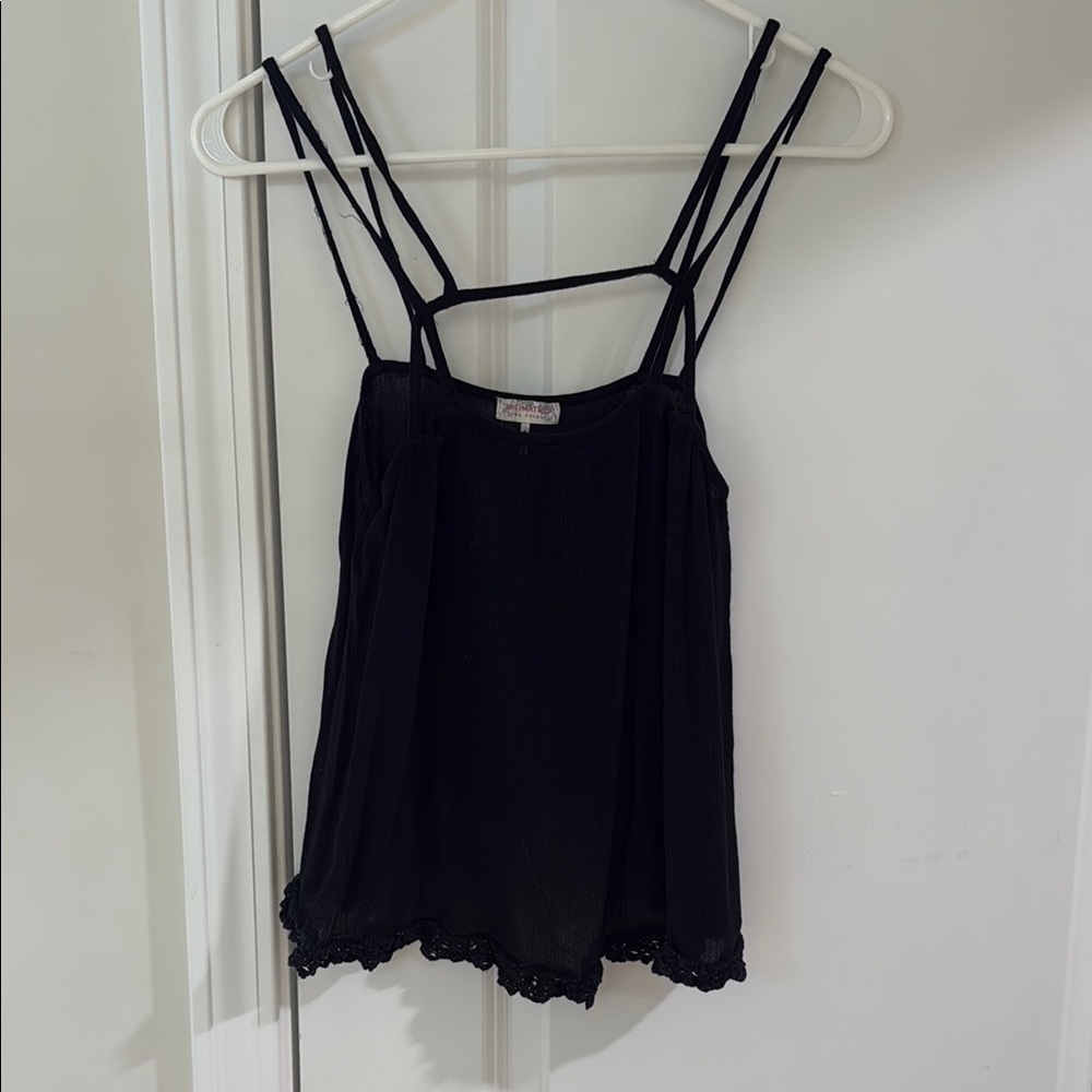 Elegant Black Women's Top